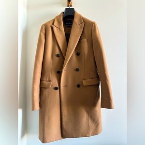 Banana Republic - BR x Kevin Love - Italian Melton Double-Breasted Topcoat